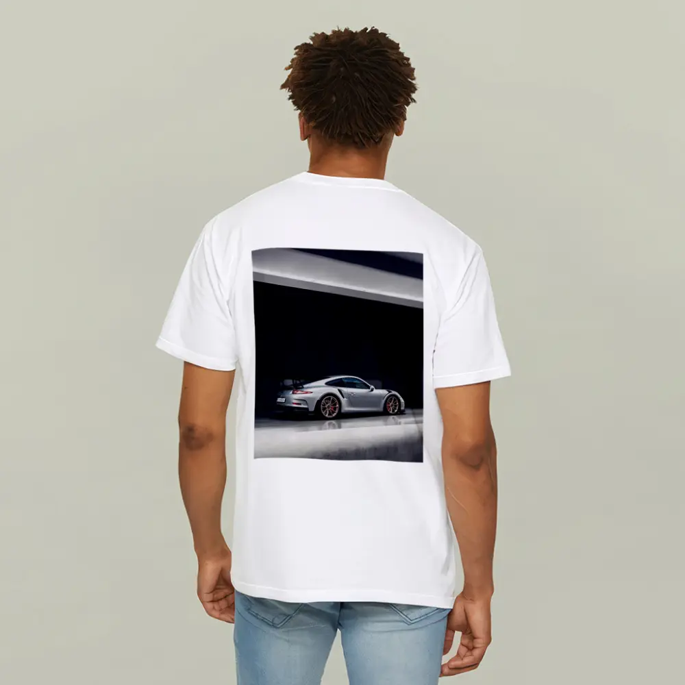 Porsche 911 GT3 RS Silver Garage – T-Shirts