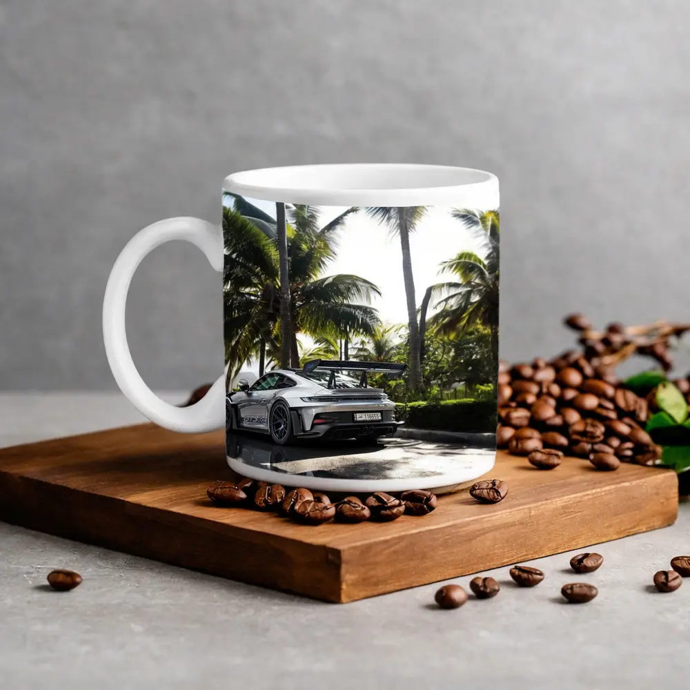 Porsche 911 GT3 RS Wet Palm Setting – Mugs