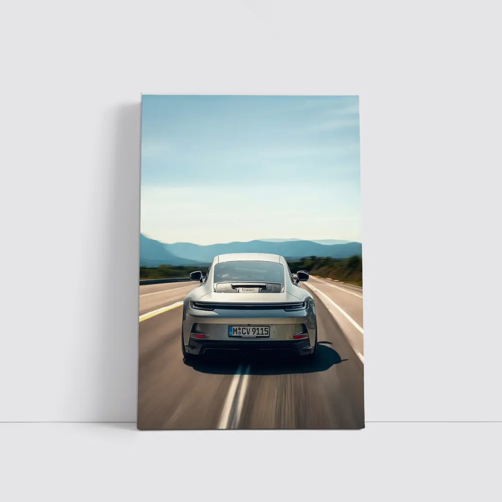 Porsche 911 GT3 Touring Highway Drive – Wall Art