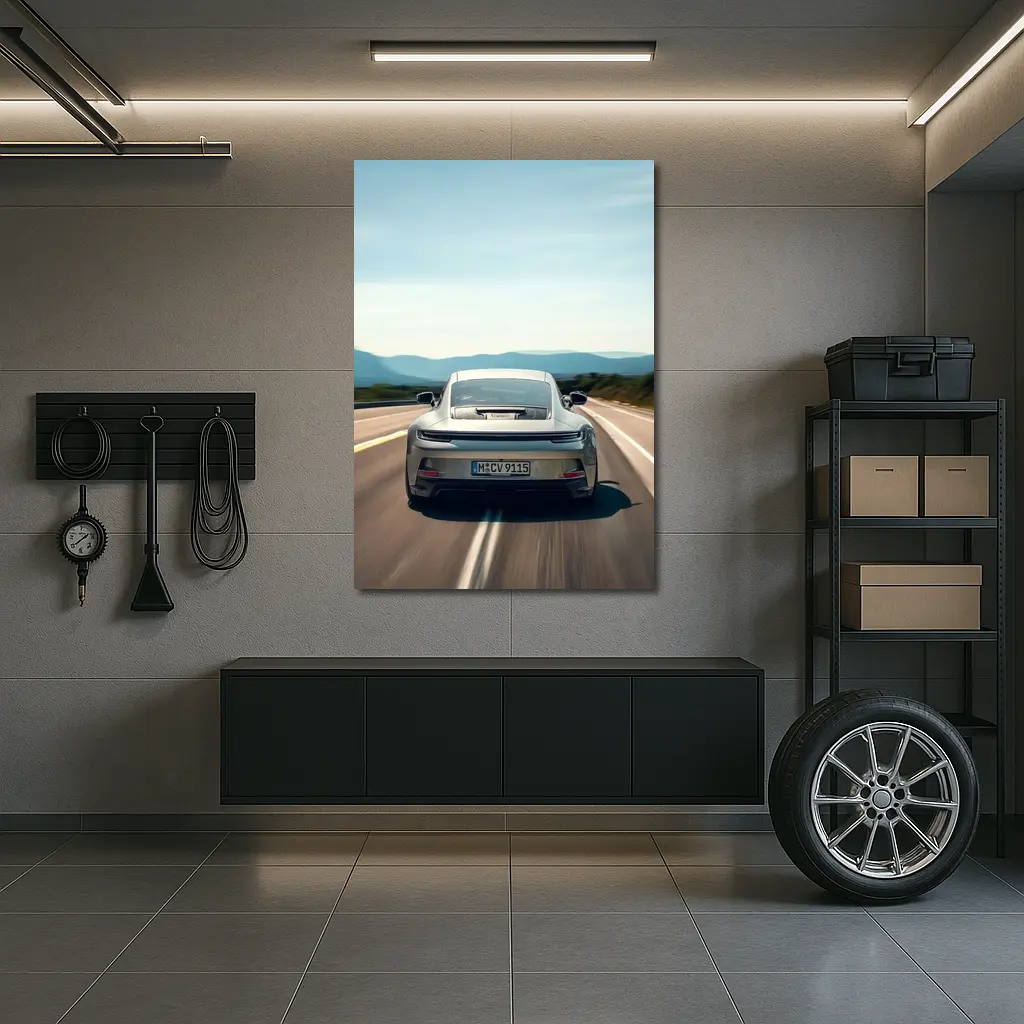 Porsche 911 GT3 Touring Highway Drive – Wall Art