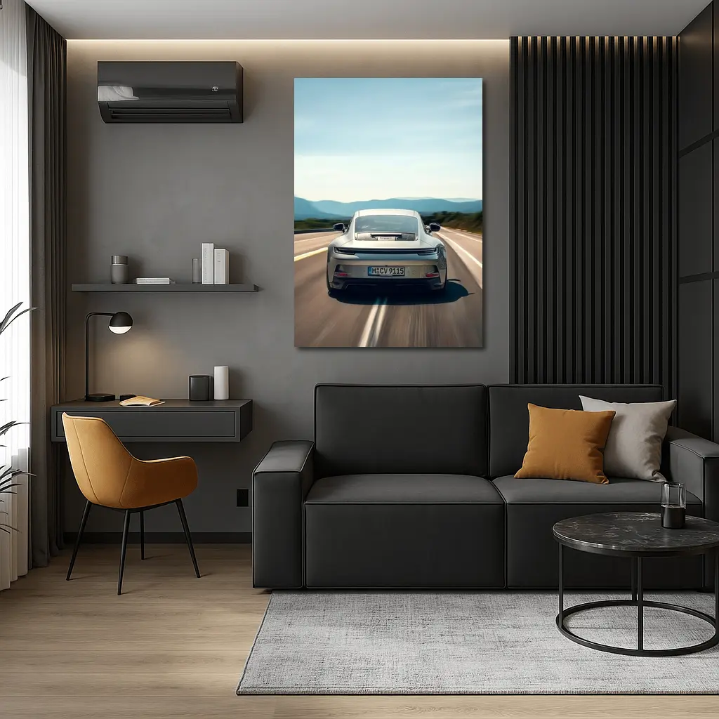 Porsche 911 GT3 Touring Highway Drive – Wall Art