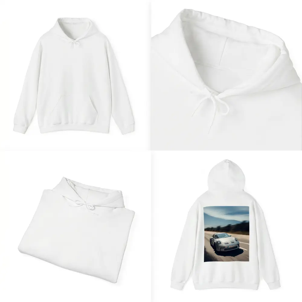 Porsche 911 GT3 Touring Highway Speed Shot – Hoodies