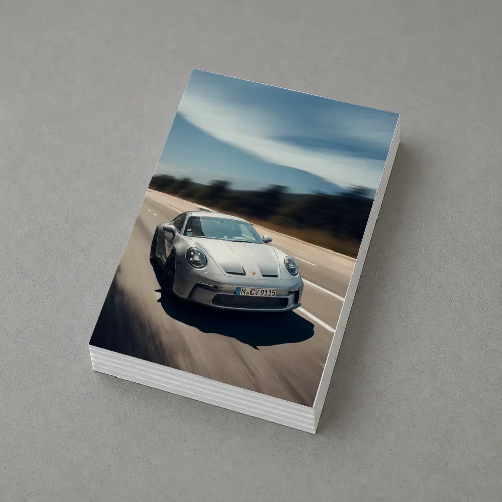 Porsche 911 GT3 Touring Highway Speed Shot – Postcards