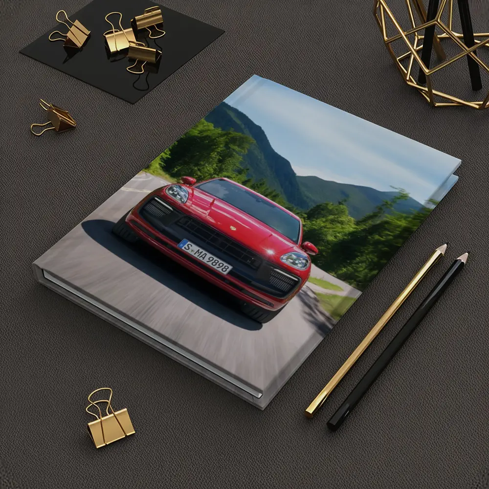 Red Porsche Macan GTS Mountain Road Drive – Notebooks