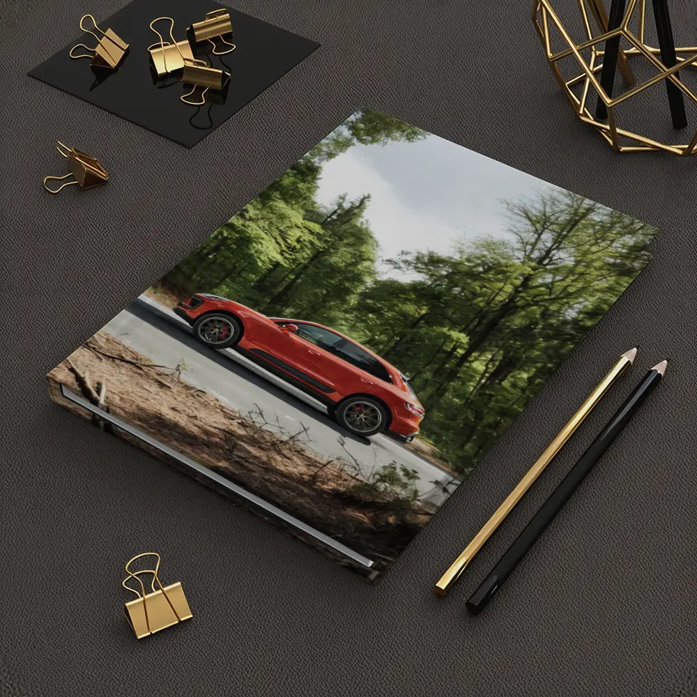Porsche Macan S Red Forest Road – Notebooks