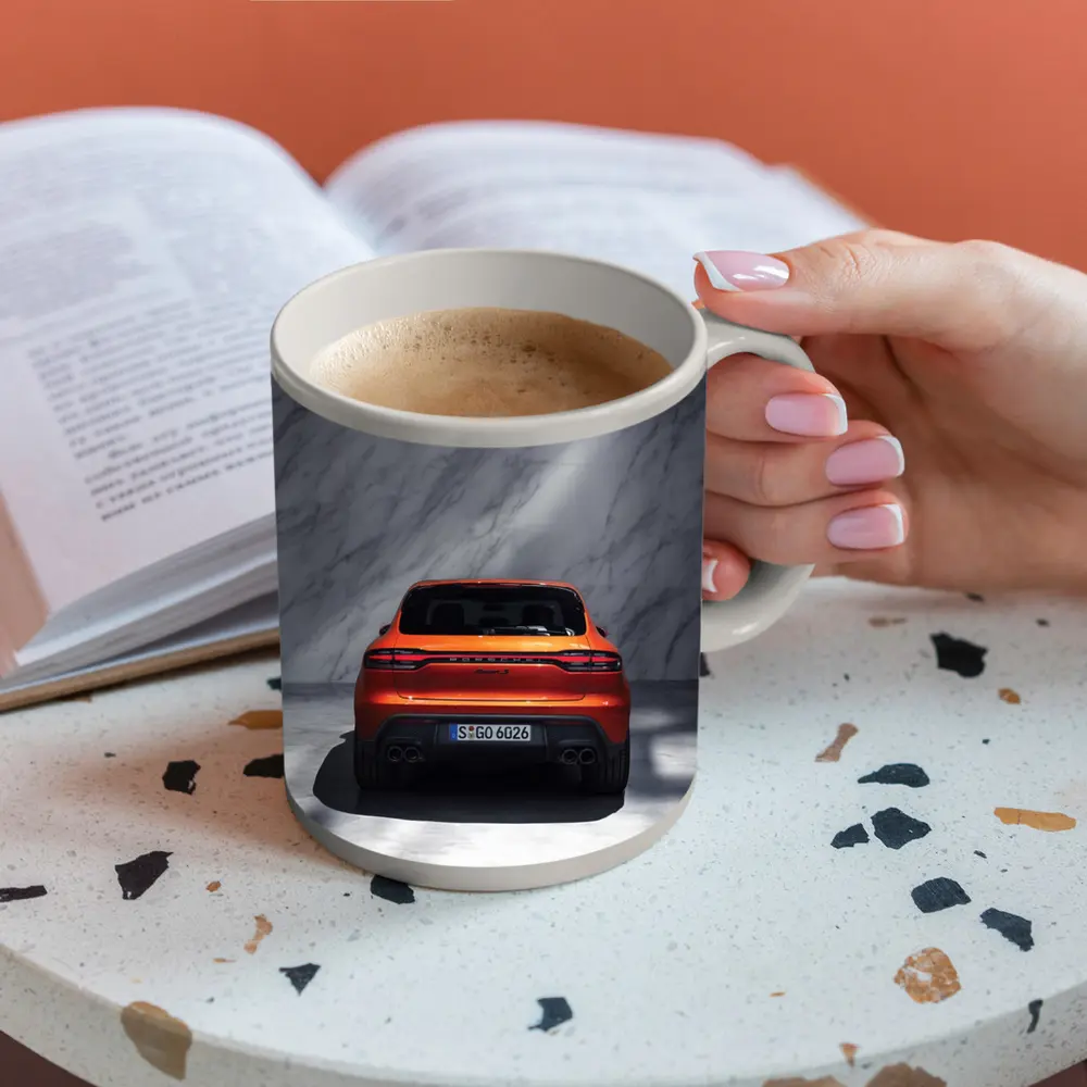Porsche Macan S Rear Marble Wall – Mugs