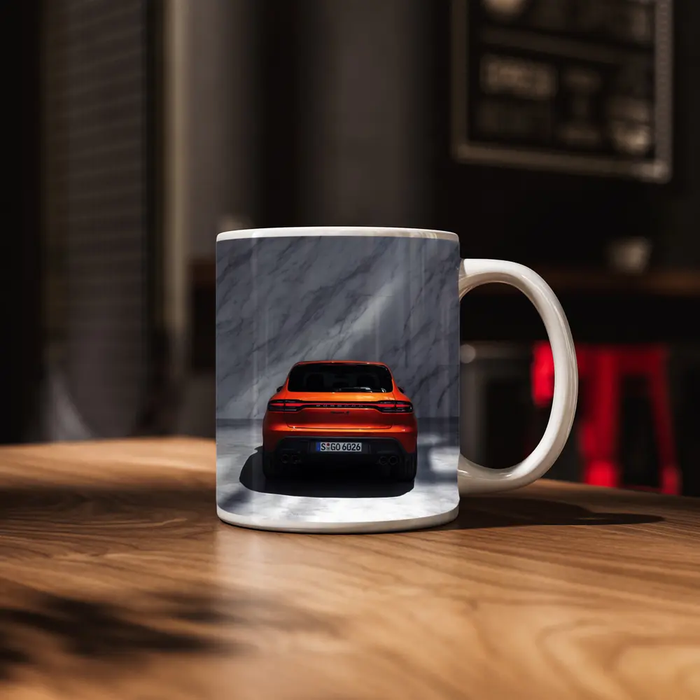 Porsche Macan S Rear Marble Wall – Mugs