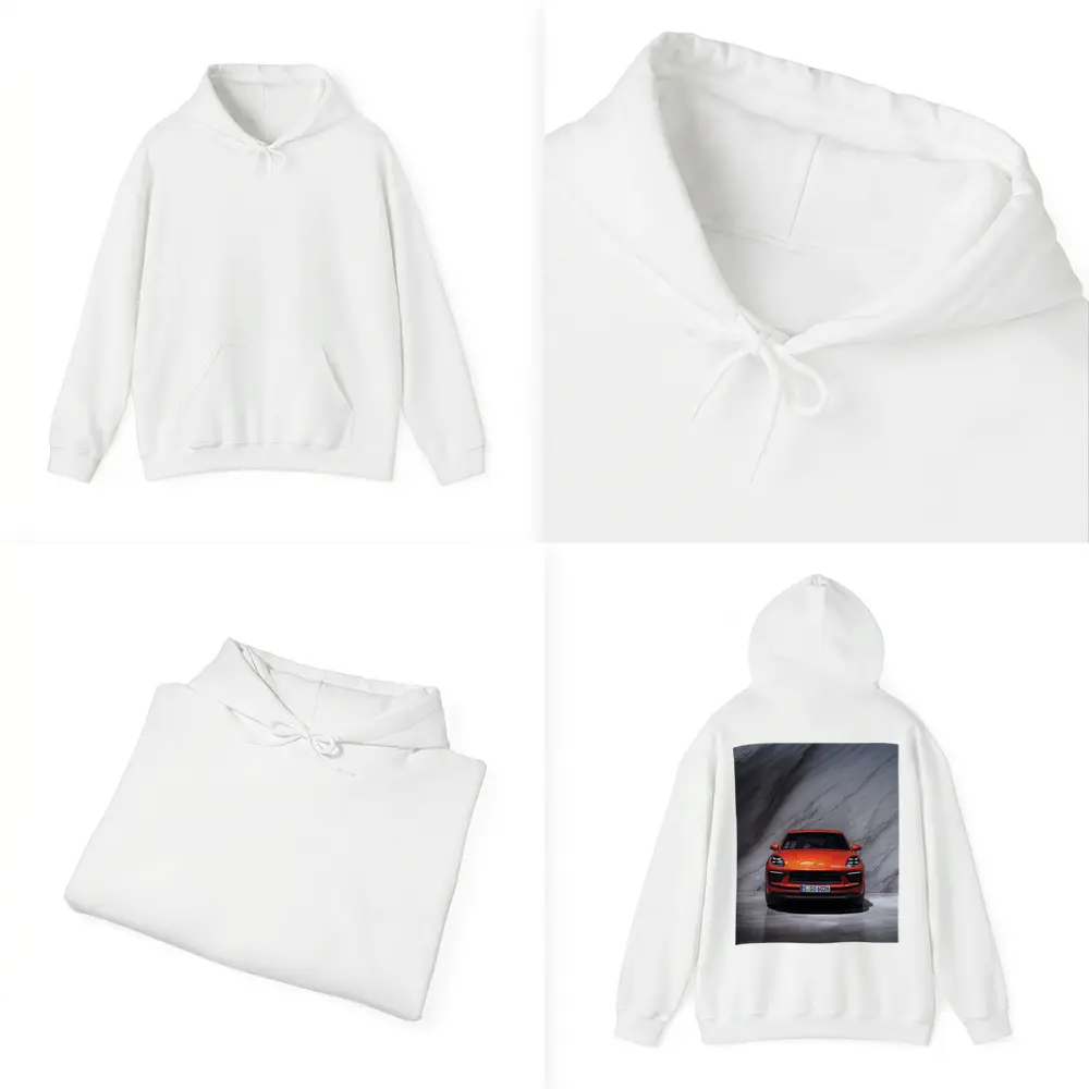 Porsche Macan S Orange Marble Studio – Hoodies