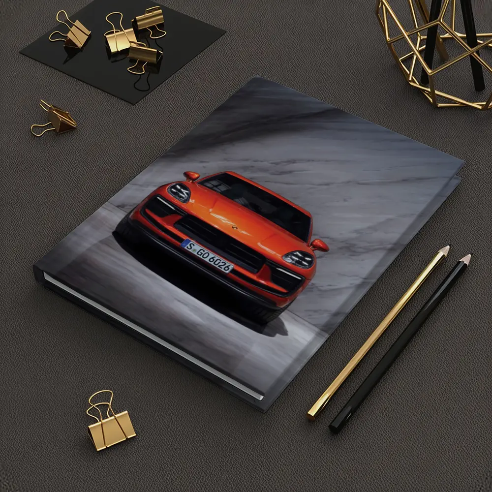 Porsche Macan S Orange Marble Studio – Notebooks