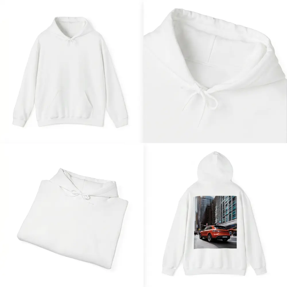 Porsche Macan S Orange City Street – Hoodies