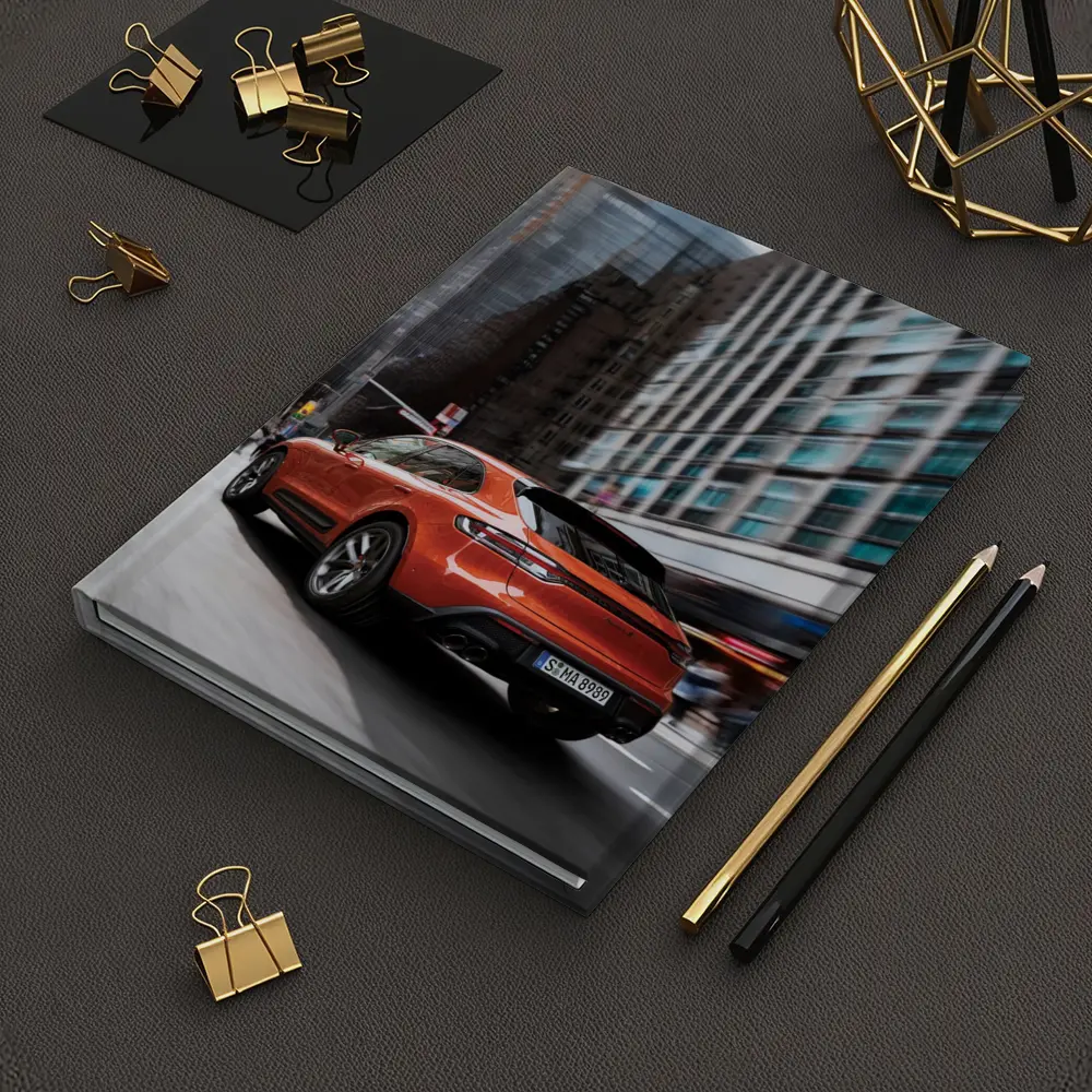 Porsche Macan S Orange City Street – Notebooks