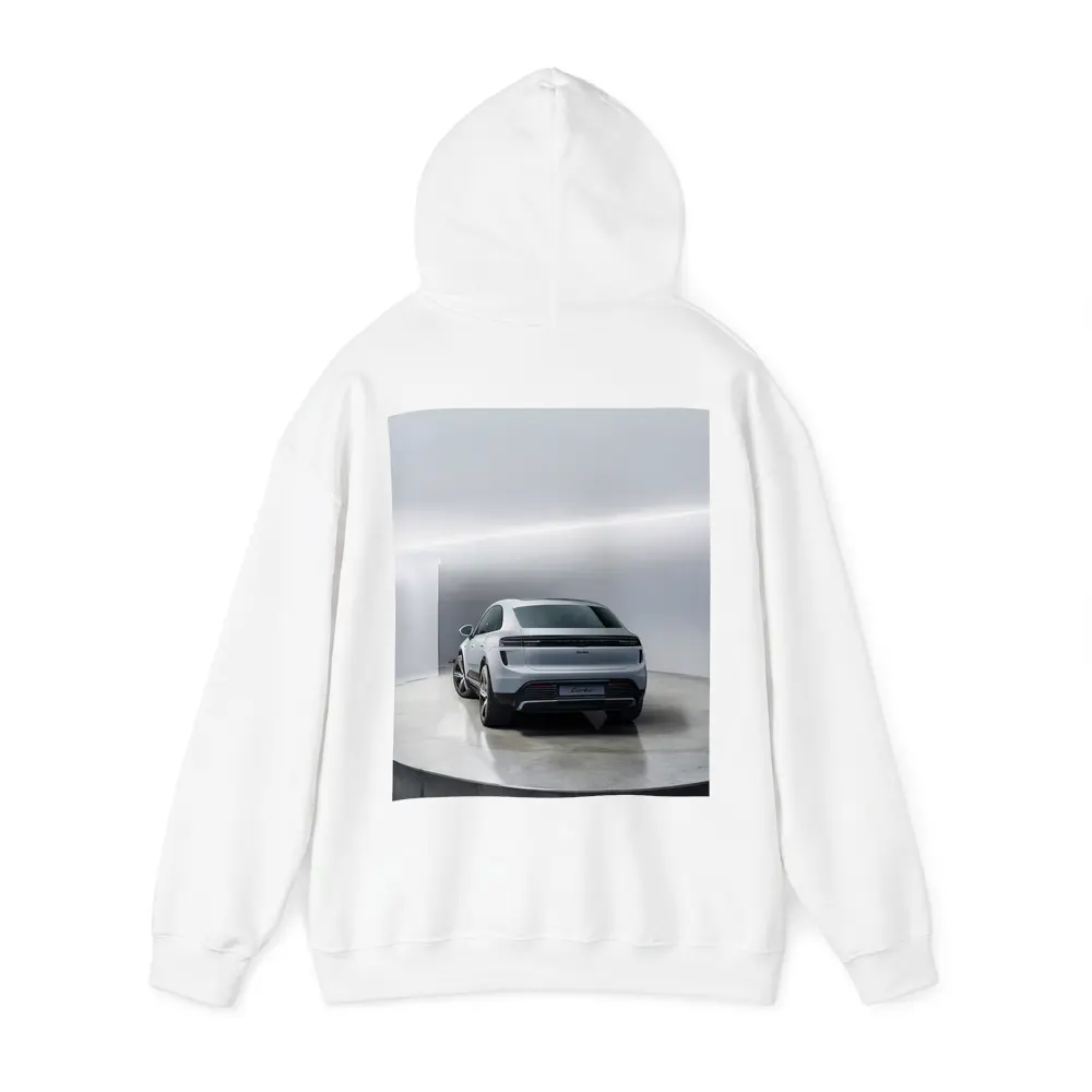 Porsche Macan Turbo Studio White Background – Hoodies