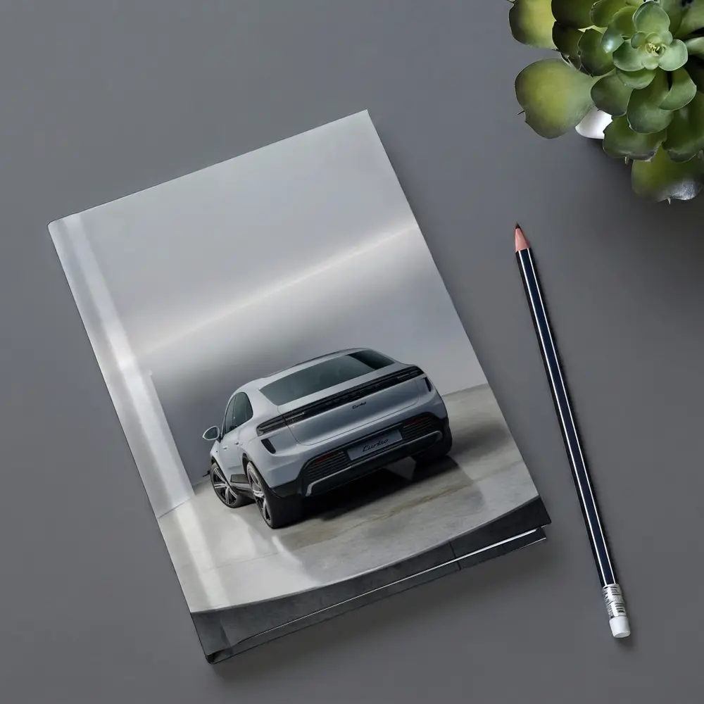 Porsche Macan Turbo Studio White Background – Notebooks