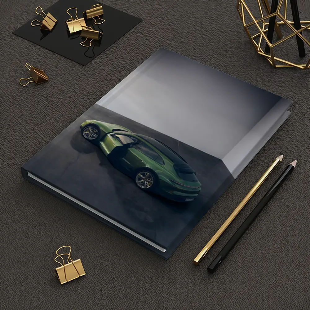 Porsche Macan Green Studio Overhead View – Notebooks