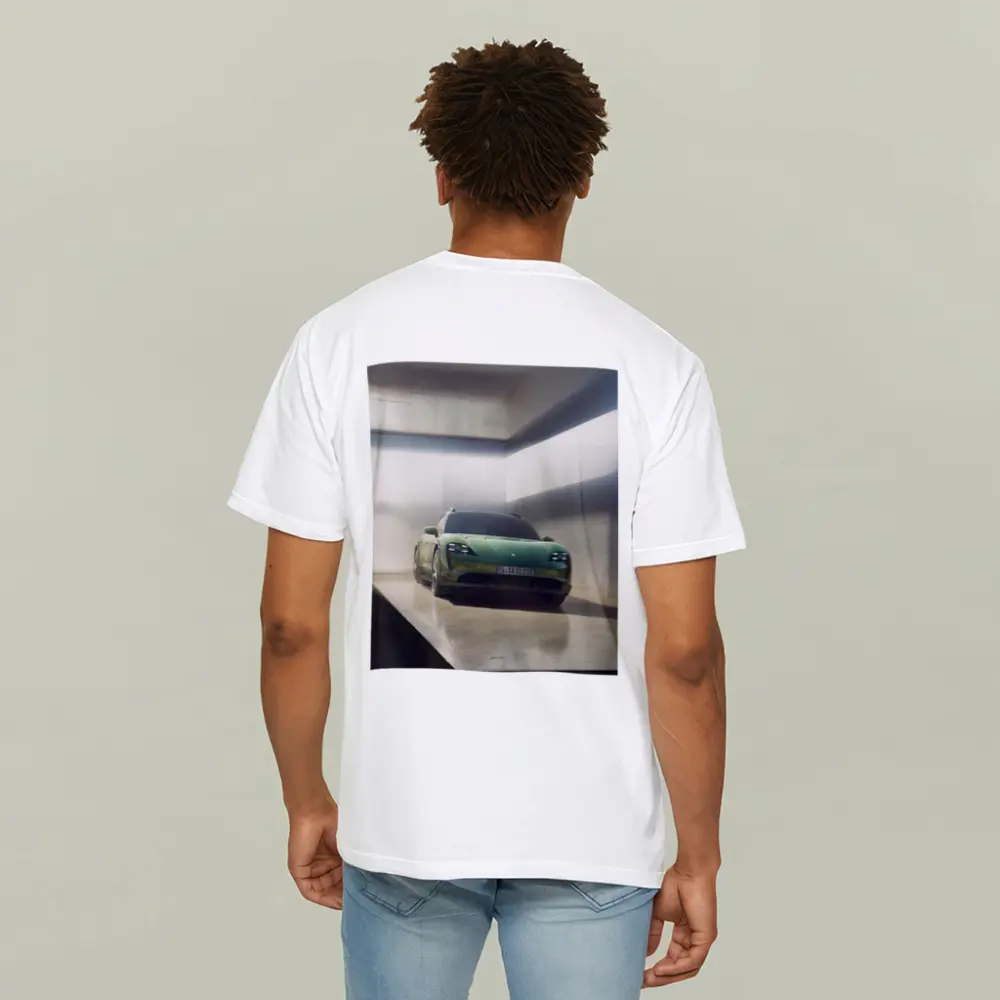 Porsche Taycan Sport Turismo Green Garage – T-Shirts