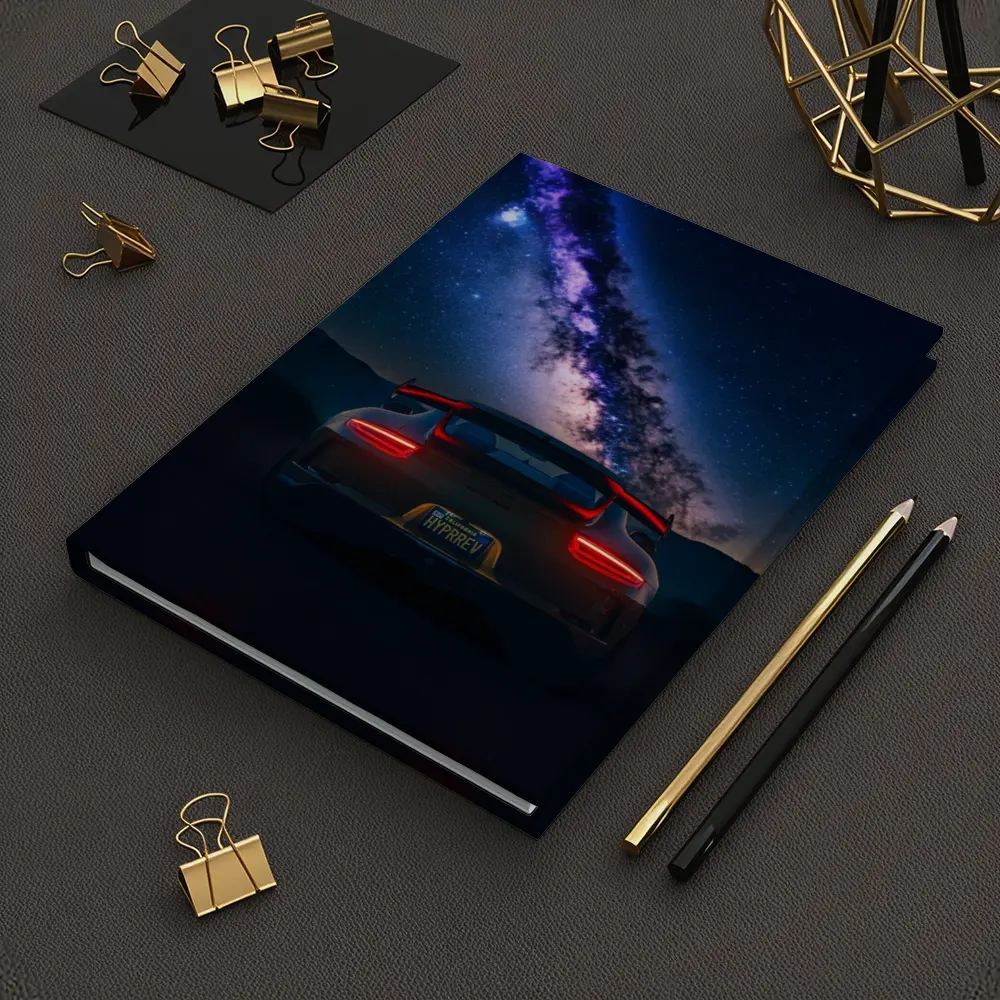 Porsche 911 GT3 Milky Way Night Sky – Notebooks