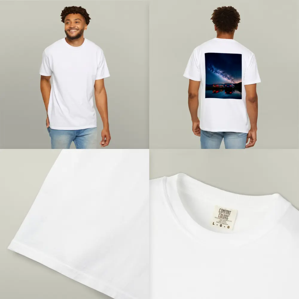 Porsche 911 GT3 Under Milky Way Night – T-Shirts