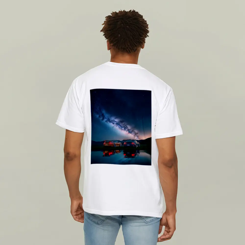 Porsche 911 GT3 Under Milky Way Night – T-Shirts