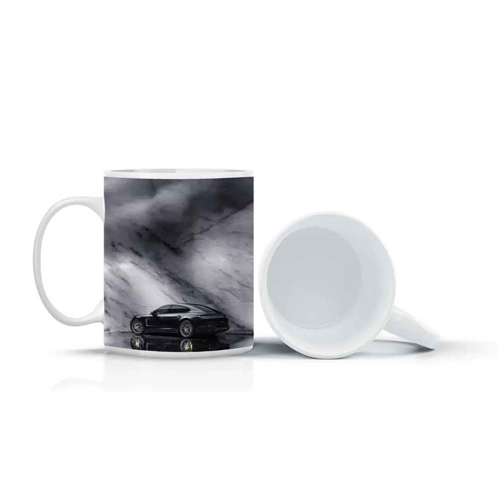 Porsche Panamera Dark Marble Studio Setting – Mugs