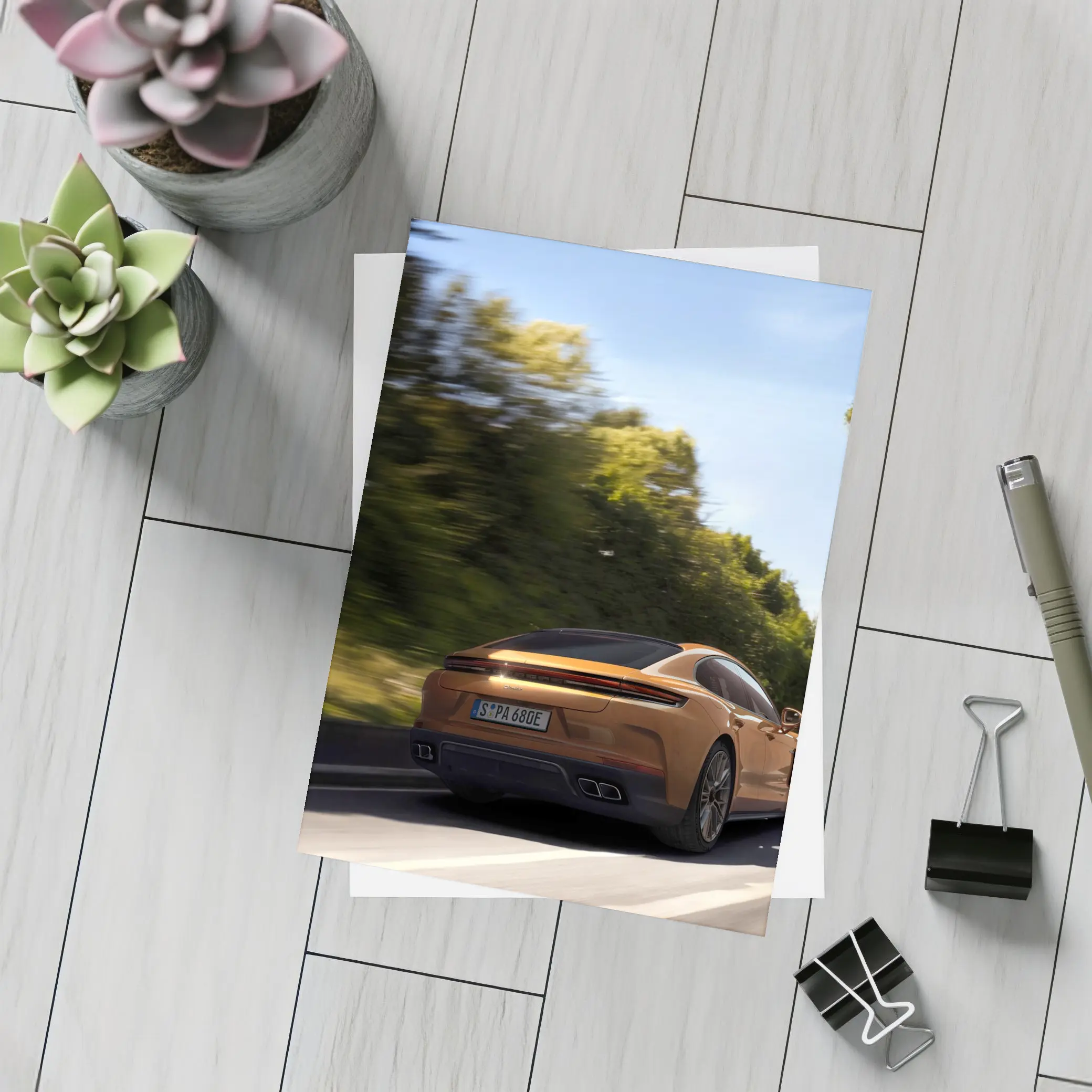 Porsche Panamera Turbo E-Hybrid Road Drive – Postcards