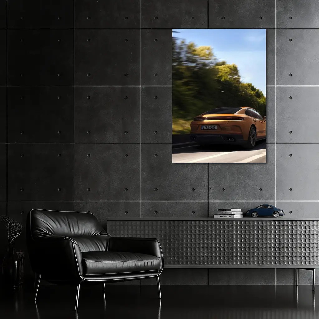 Porsche Panamera Turbo E-Hybrid Road Drive – Wall Art