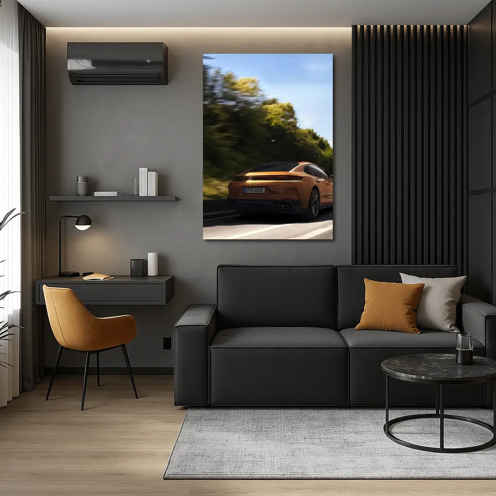 Porsche Panamera Turbo E-Hybrid Road Drive – Wall Art