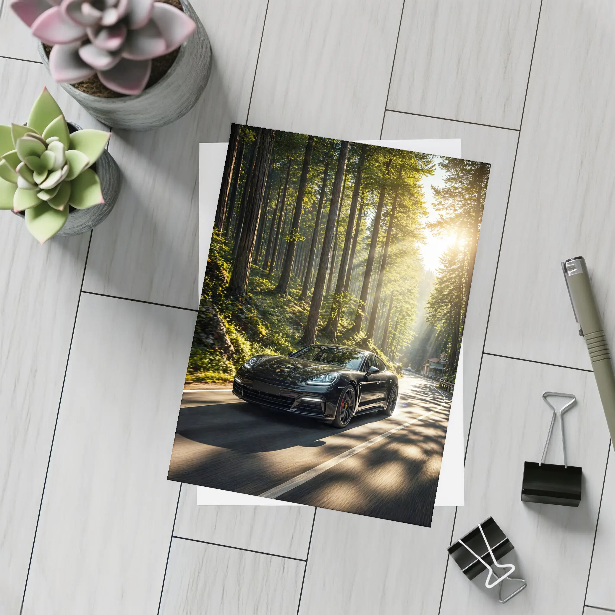 Porsche Panamera Black Forest Road Drive – Postcards