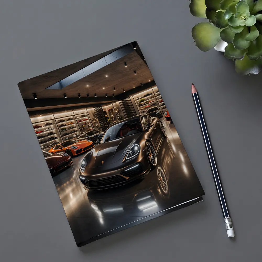 Porsche Panamera Dark Luxury Showroom Collection – Notebooks