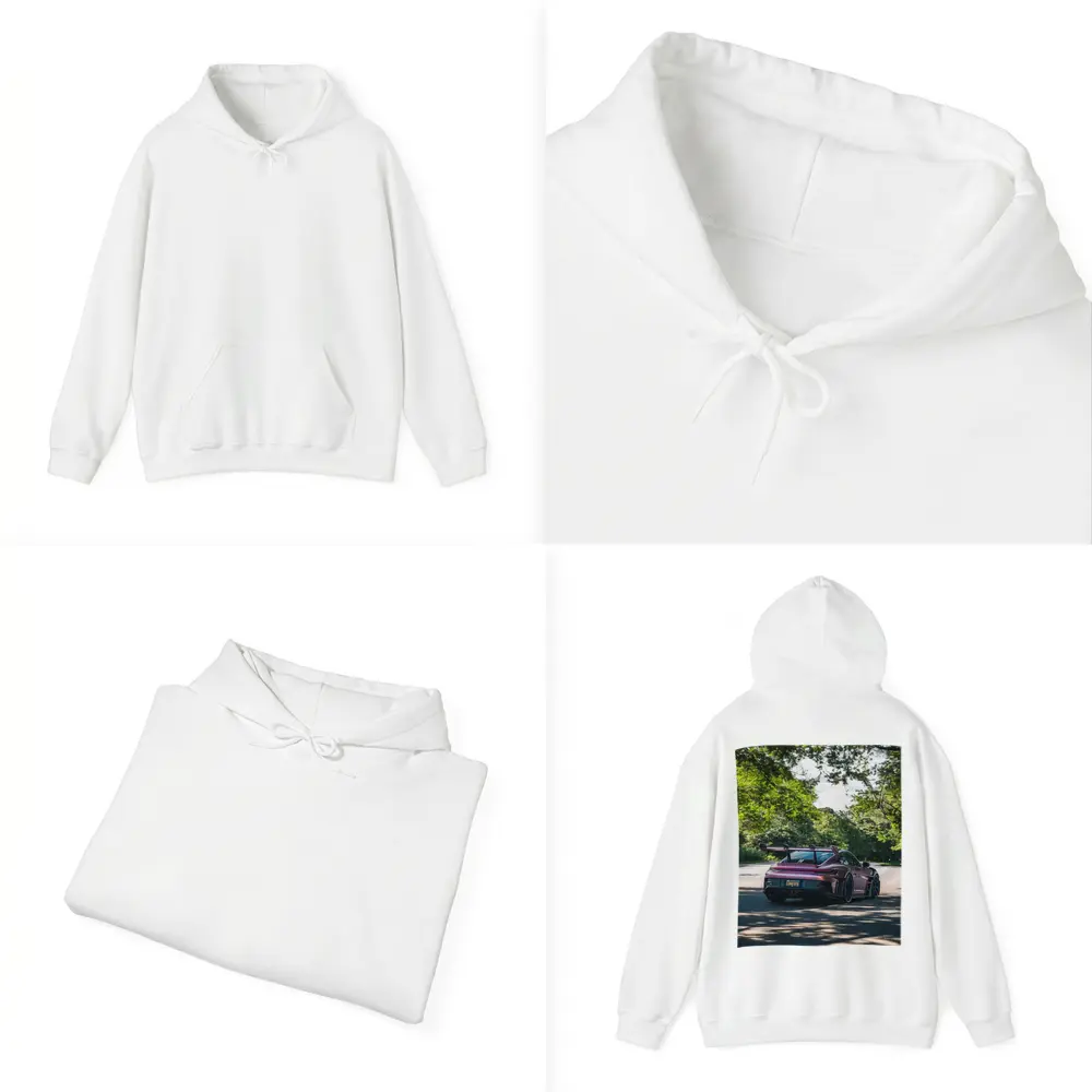 Porsche 911 GT3 RS Rose Road Trees – Hoodies