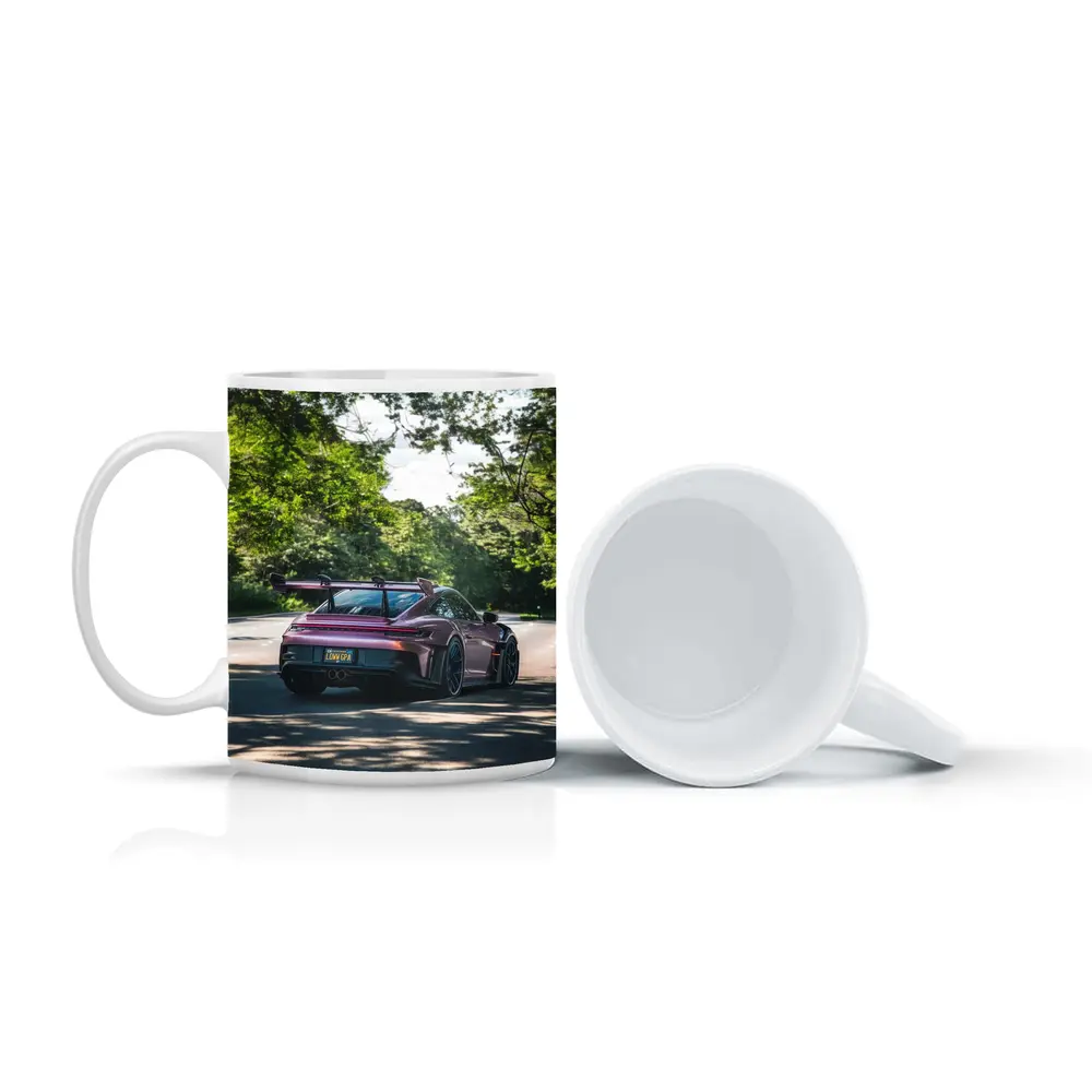 Porsche 911 GT3 RS Rose Road Trees – Mugs