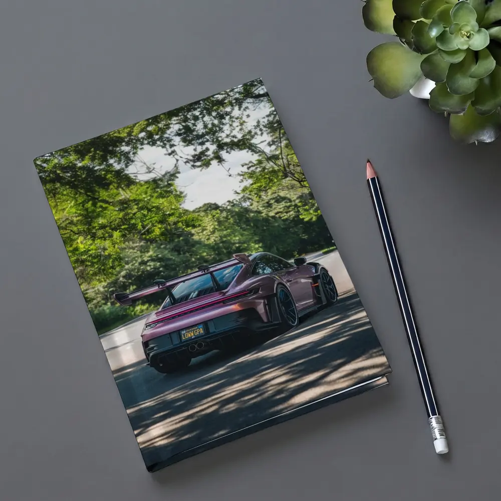 Porsche 911 GT3 RS Rose Road Trees – Notebooks