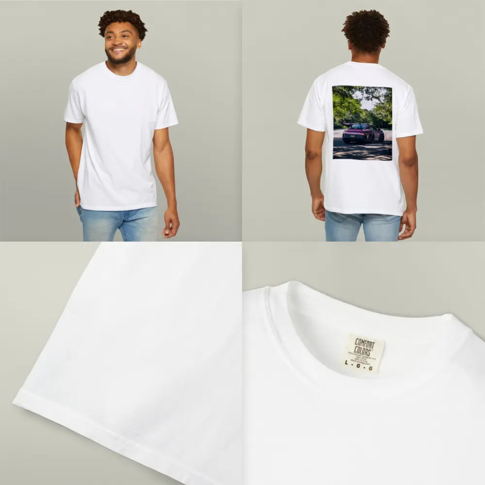 Porsche 911 GT3 RS Rose Road Trees – T-Shirts