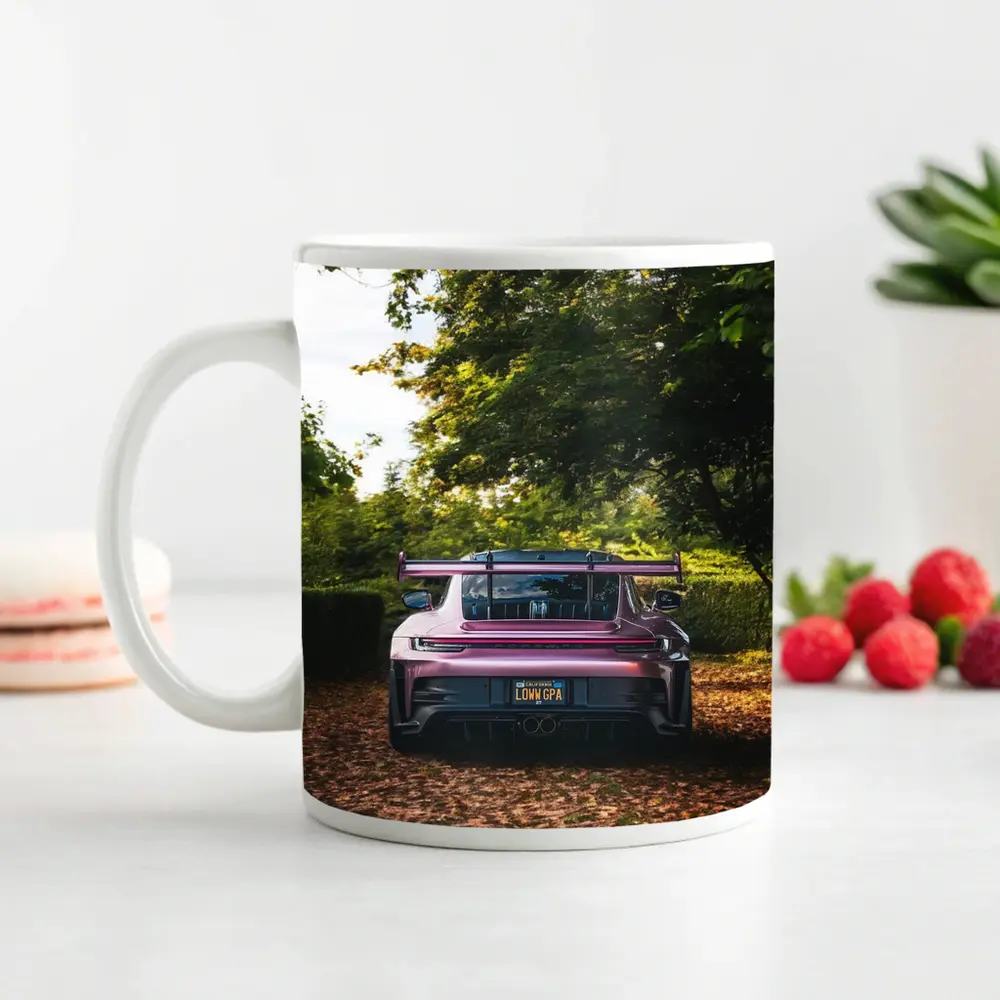Porsche 911 GT3 RS Rose Purple Park – Mugs