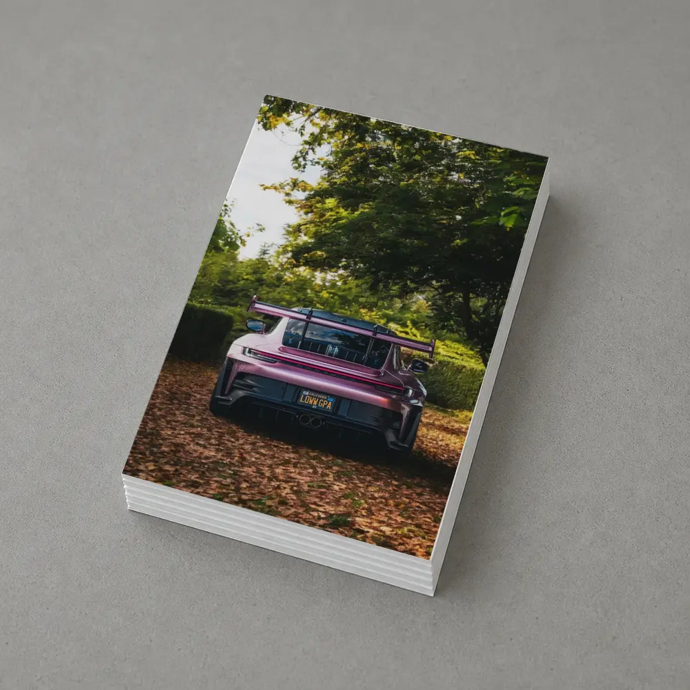 Porsche 911 GT3 RS Rose Purple Park – Postcards