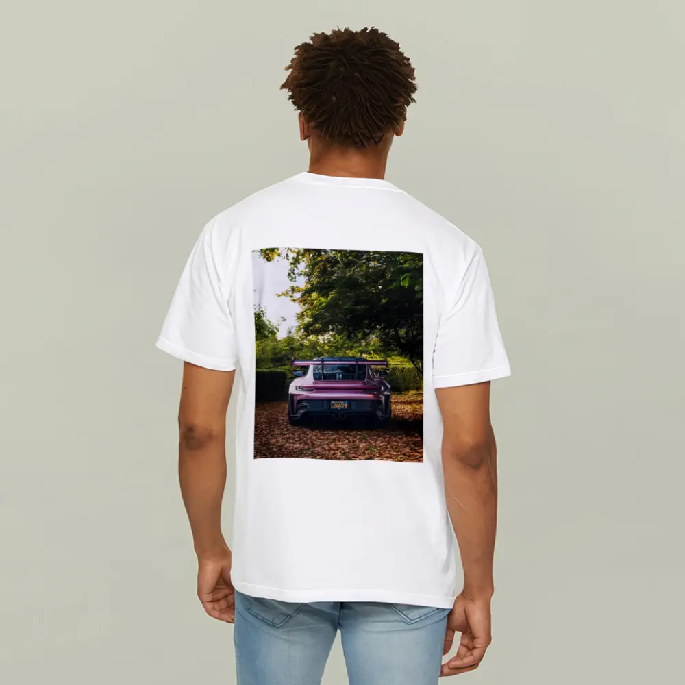 Porsche 911 GT3 RS Rose Purple Park – T-Shirts