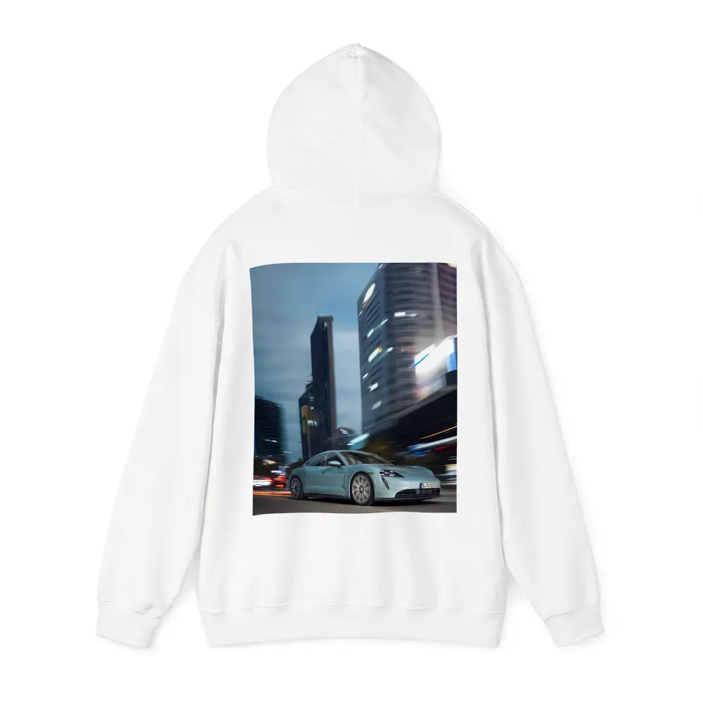 Porsche Taycan City Night Drive Blue – Hoodies
