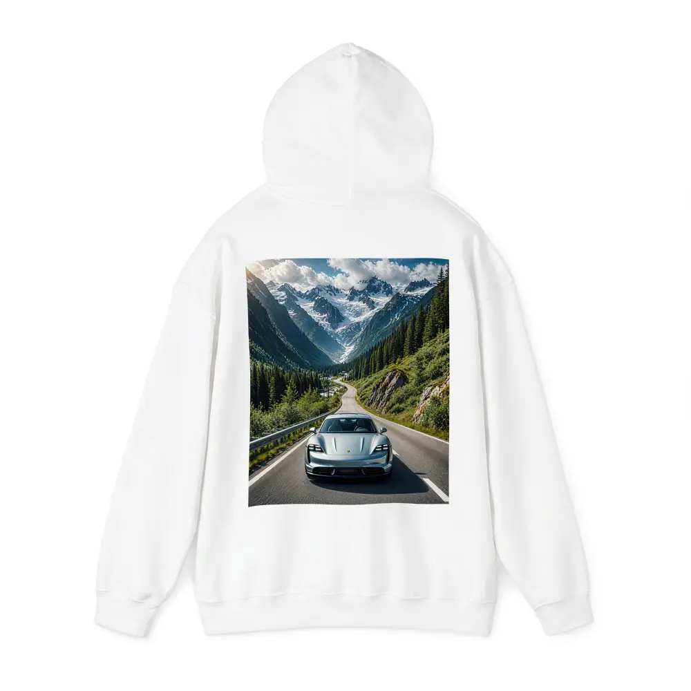 Porsche Taycan Silver Mountain Alpine Road Drive – Hoodies