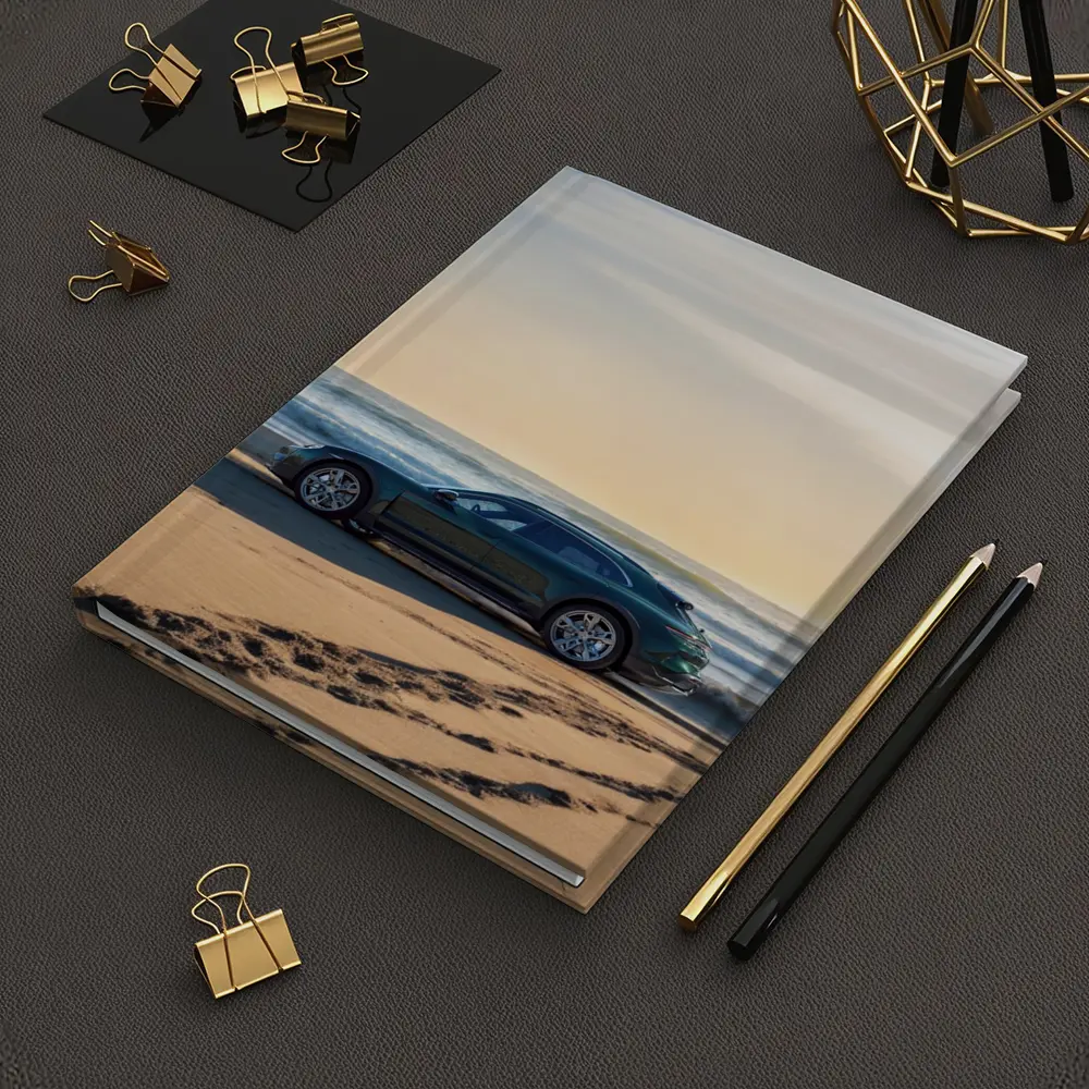 Porsche Taycan Cross Turismo Beach Sunset – Notebooks