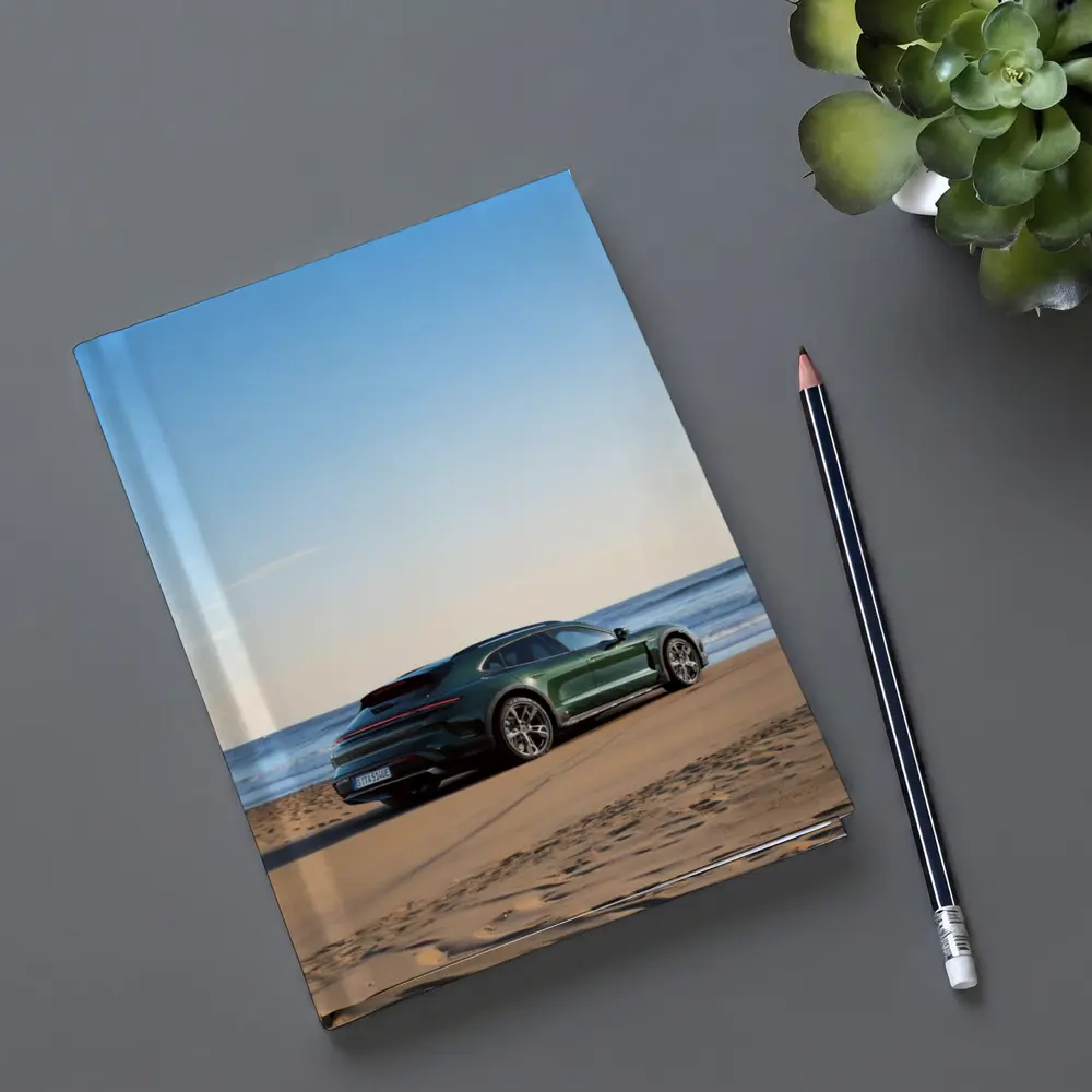 Porsche Taycan Cross Turismo Green Beach – Notebooks