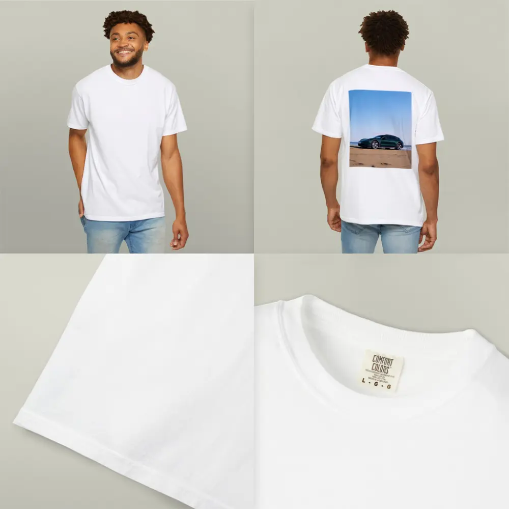 Porsche Taycan Cross Turismo Green Beach – T-Shirts