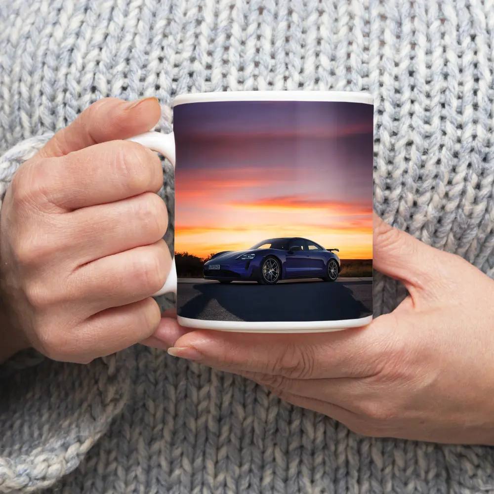 Porsche Taycan Turbo GT Sunset Sky – Mugs
