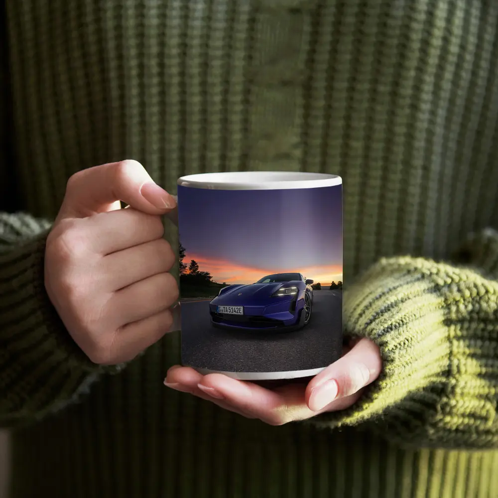 Porsche Taycan Turbo GT Sunset Road – Mugs