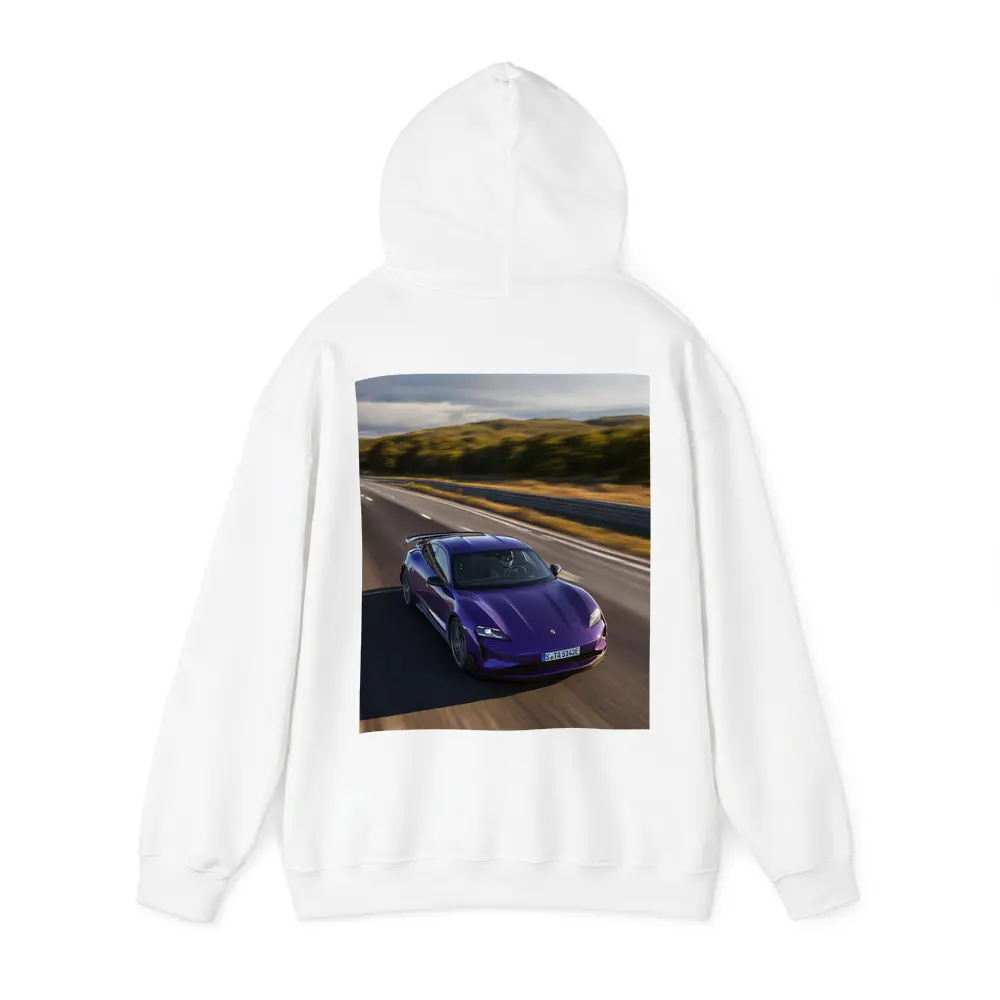 Porsche Taycan Turbo GT Purple Road Drive – Hoodies