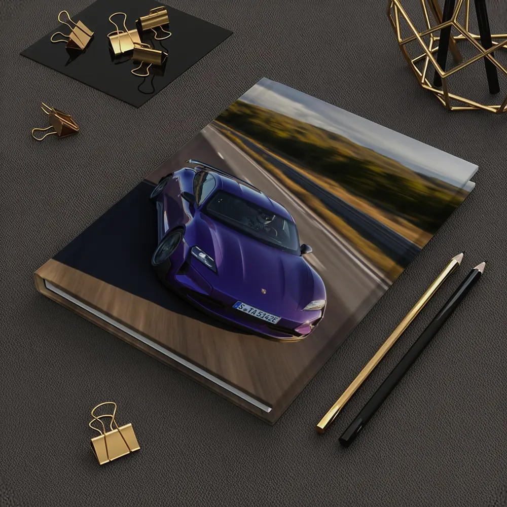 Porsche Taycan Turbo GT Purple Road Drive – Notebooks