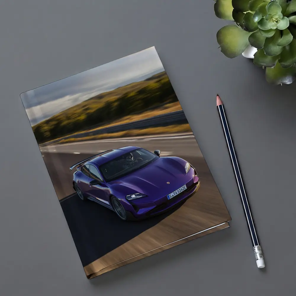 Porsche Taycan Turbo GT Purple Road Drive – Notebooks