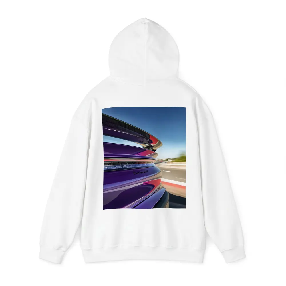Porsche Taycan Turbo GT Purple Highway Speed – Hoodies