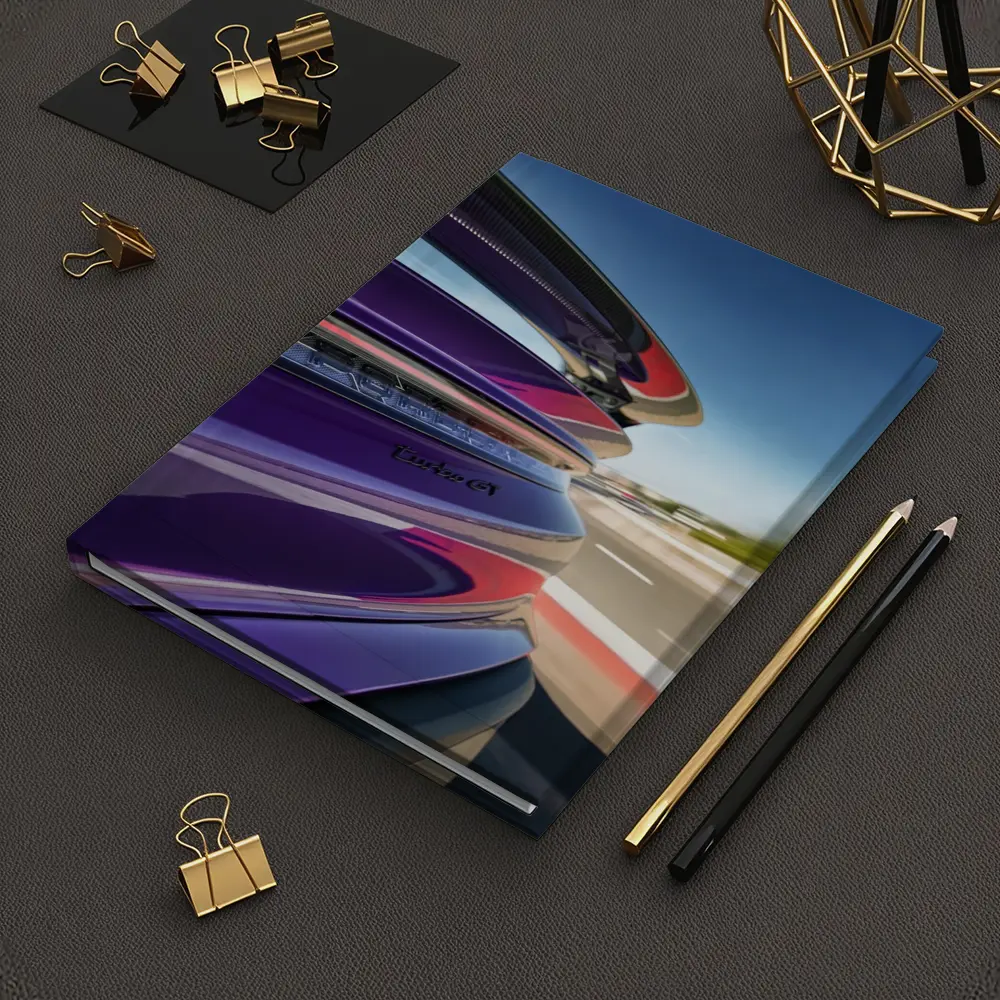 Porsche Taycan Turbo GT Purple Highway Speed – Notebooks