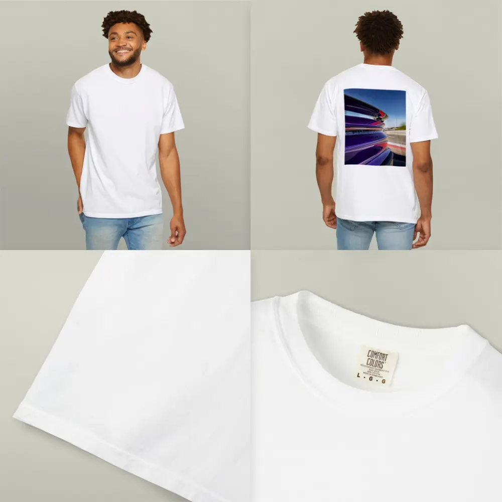 Porsche Taycan Turbo GT Purple Highway Speed – T-Shirts