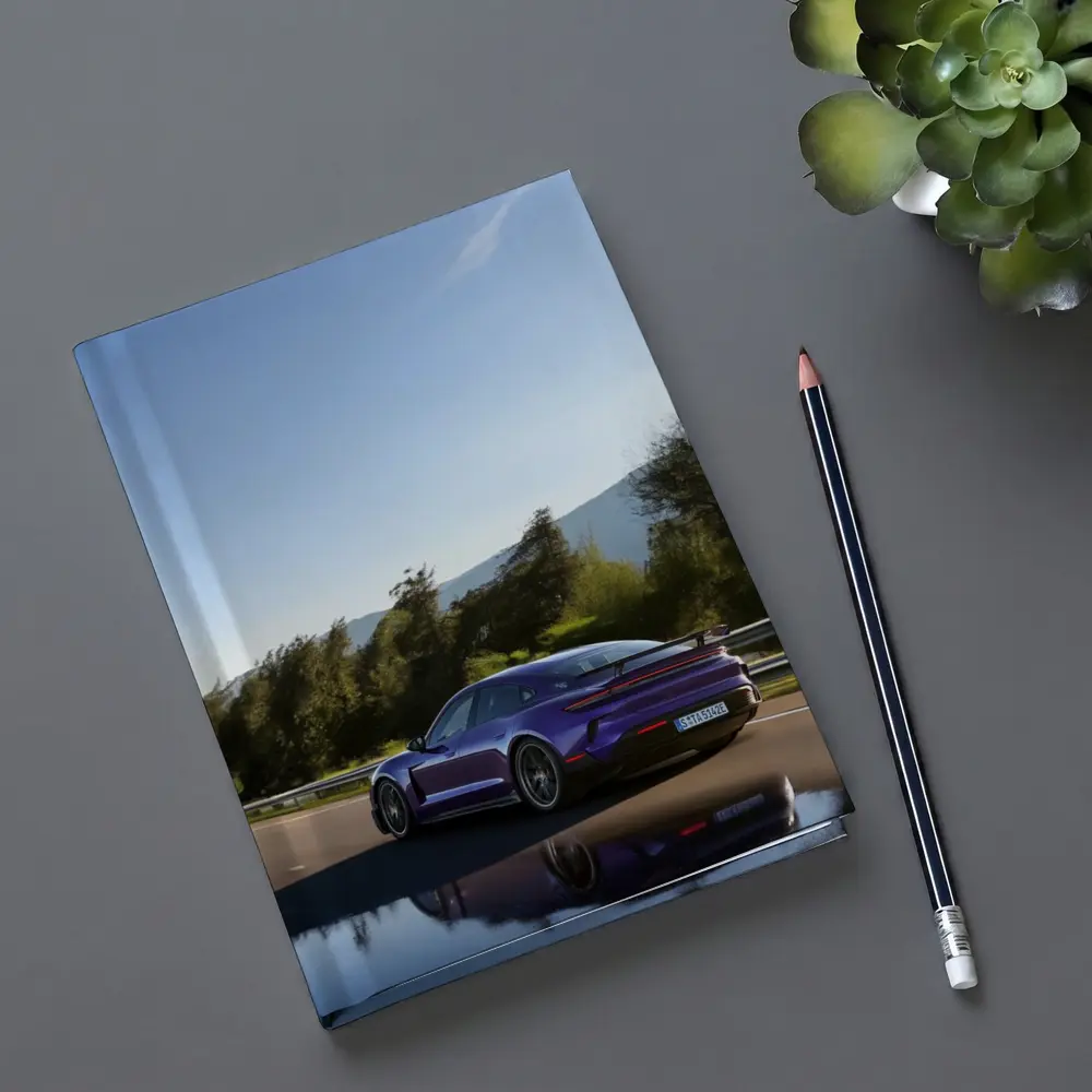 Porsche Taycan Turbo GT Purple Road Drive – Notebooks