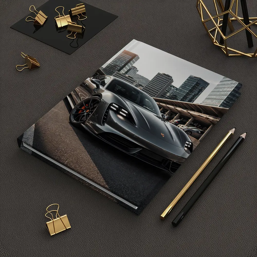 Porsche Taycan Turbo S City Background – Notebooks
